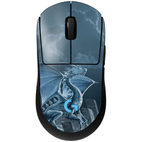 Silver Dragon by Vincent Hie G Pro Wireless Gaming Mouse Skin